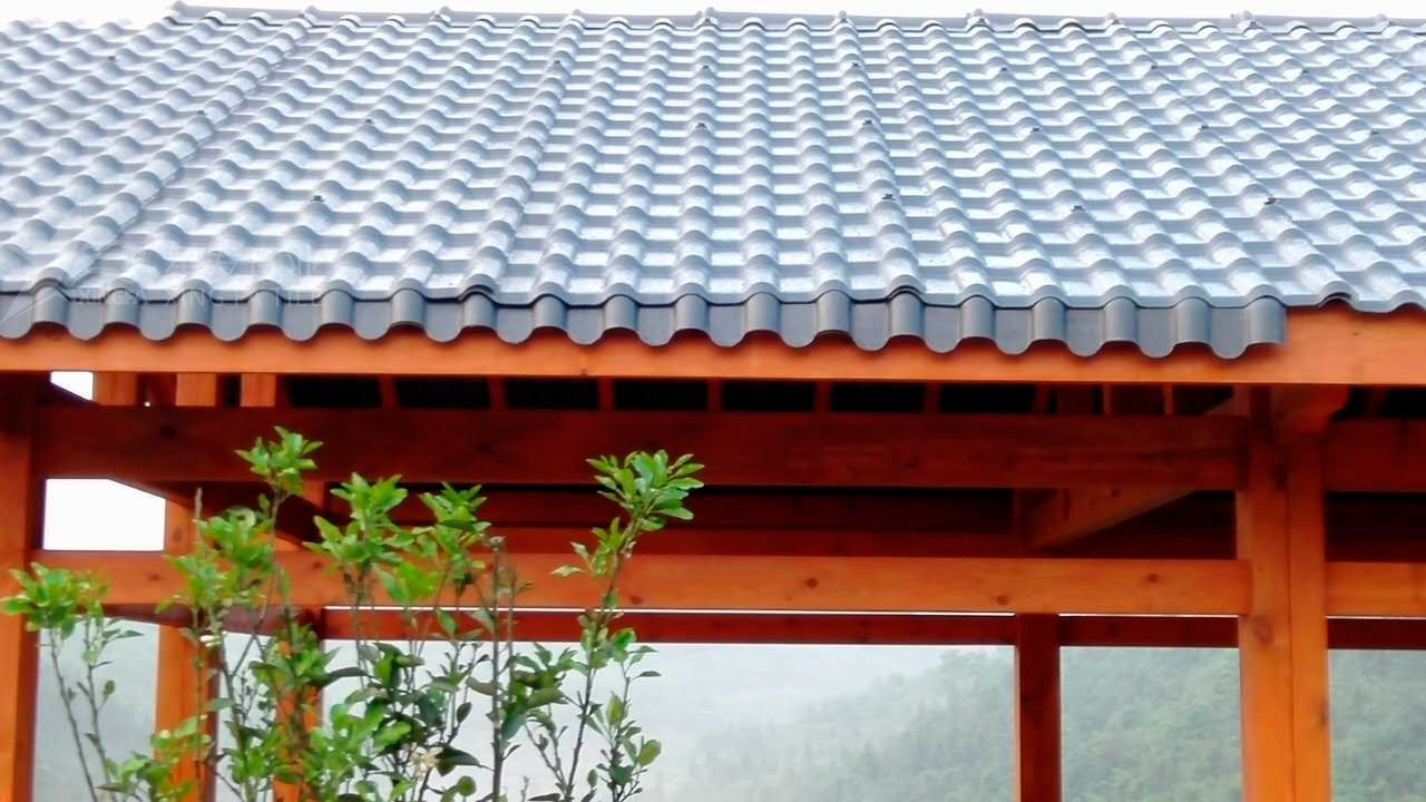 用合成樹(shù)脂瓦在屋頂露臺上搭建亭子可以起到什么重要的作用？