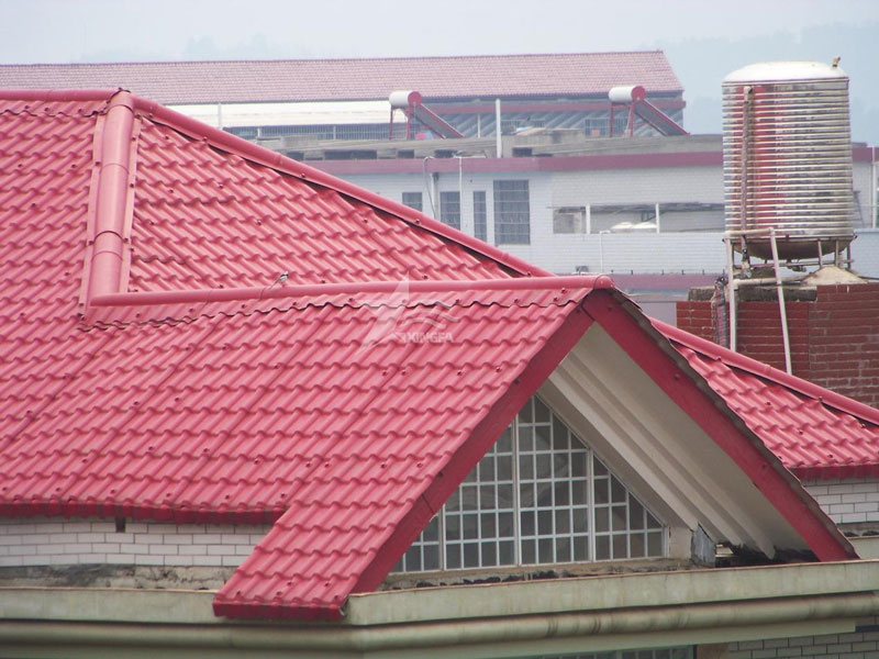 新型屋面建材合成樹(shù)脂瓦，傳統建筑用瓦的傳承替代建筑材料