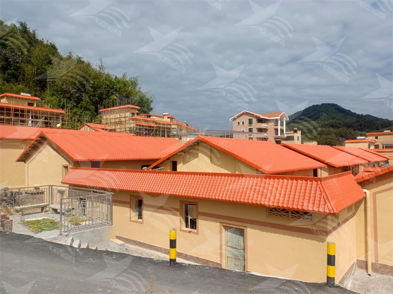 建房搭建屋面選擇合成樹(shù)脂隔熱瓦，你了解多少？